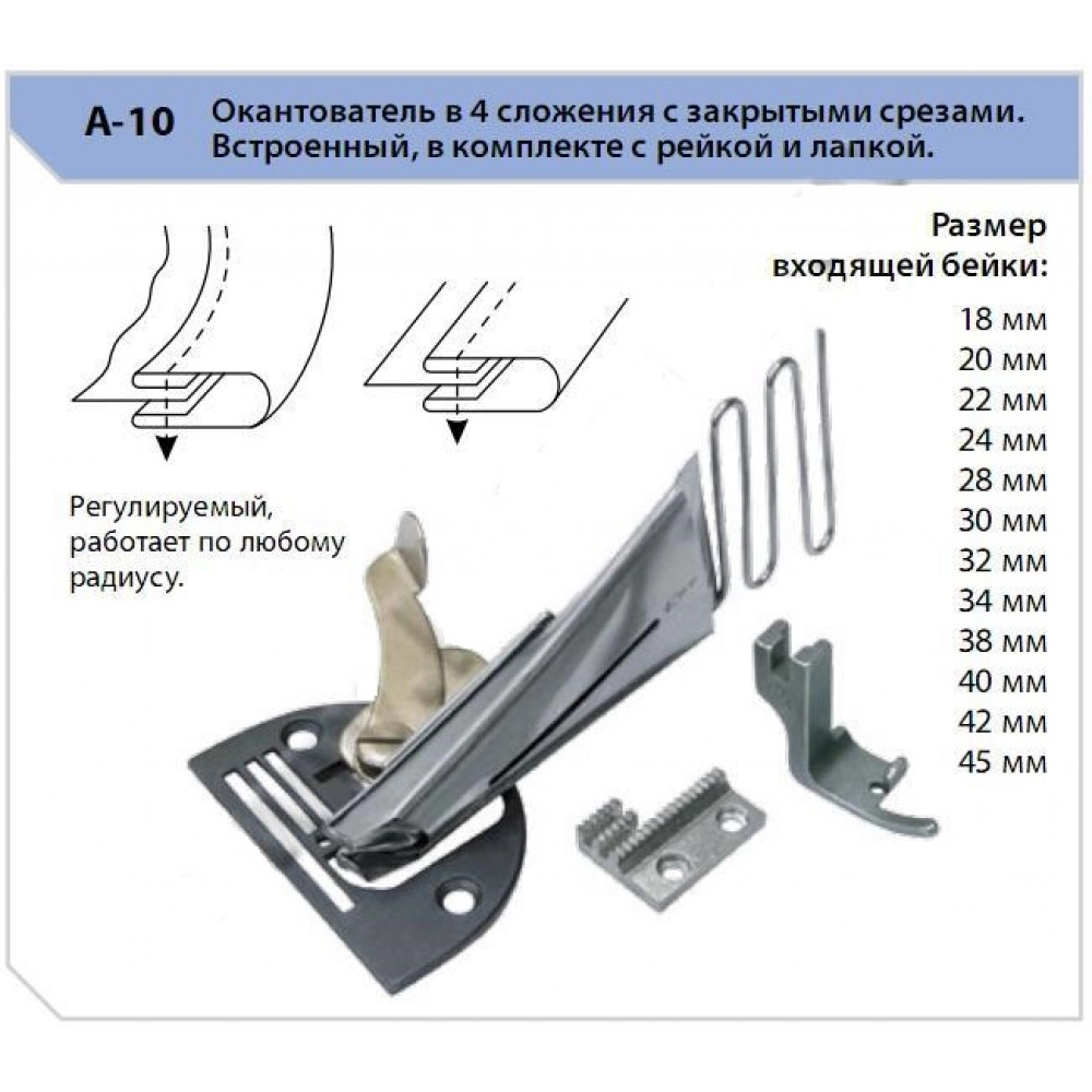 videomax.shop Окантователь A10 16 мм (58)