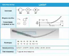 Schmetz LWx6T (29-BL)-0