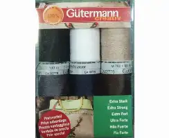 Набор ниток Gutermann суперпрочные (6 катушек) 734527-0